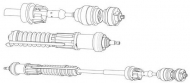 Трос CEF PU01156