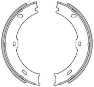Комлект тормозных накладок OPEN PARTS BSA2217.00