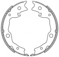Комлект тормозных накладок OPEN PARTS BSA2223.00