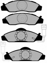 Комплект тормозных колодок Brake ENGINEERING PA1158