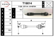 Вал EAI T19014