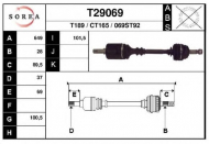Вал EAI T29069
