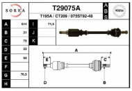 Вал EAI T29075A