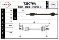 Вал EAI T29076A