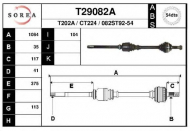 Вал EAI T29082A