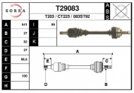 Вал EAI T29083