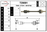 Вал EAI T29091