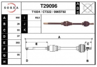 Вал EAI T29096