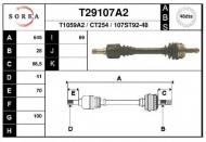 Вал EAI T29107A2