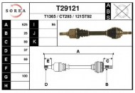 Вал EAI T29121