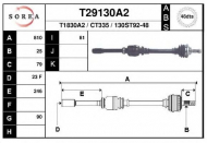 Вал EAI T29130A2