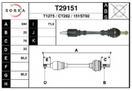 Вал EAI T29151