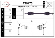 Вал EAI T29173