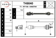 Вал EAI T49040