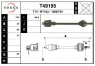 Вал EAI T49195