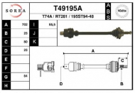 Вал EAI T49195A