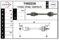 Вал EAI T49223A