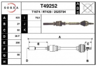 Вал EAI T49252
