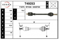 Вал EAI T49253
