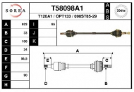 Вал EAI T58098A1