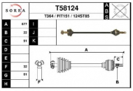 Вал EAI T58124