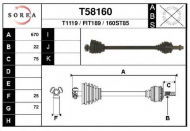 Вал EAI T58160