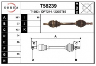 Вал EAI T58239