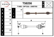 Вал EAI T58256