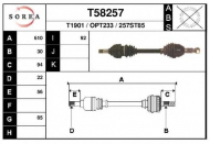 Вал EAI T58257