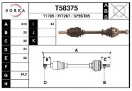 Вал EAI T58375