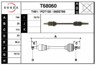 Вал EAI T68060