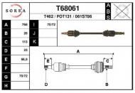 Вал EAI T68061