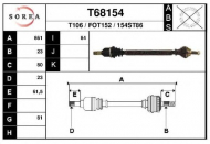 Вал EAI T68154