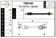 Вал EAI T68160