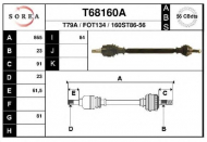 Вал EAI T68160A