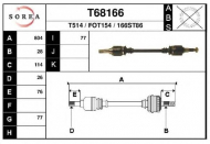 Вал EAI T68166