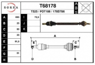 Вал EAI T68178