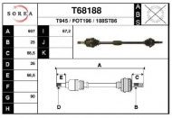 Вал EAI T68188