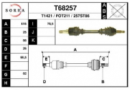 Вал EAI T68257