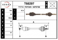 Вал EAI T68297