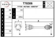 Вал EAI T78306