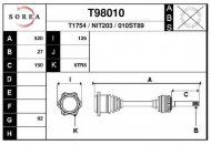 Вал EAI T98010
