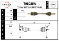 Вал EAI T98025A