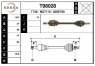 Вал EAI T98028