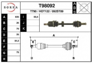 Вал EAI T98092