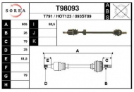 Вал EAI T98093