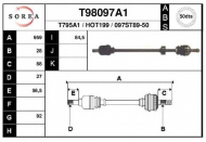 Вал EAI T98097A1
