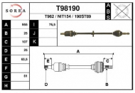 Вал EAI T98190