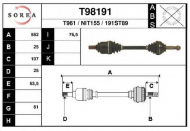 Вал EAI T98191
