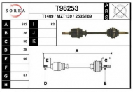Вал EAI T98253